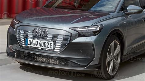 Audi Q4 e-tron interjero vaizdas su ekranais