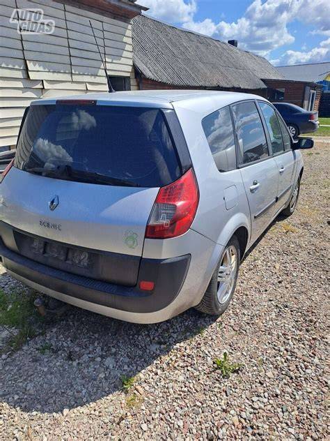 Infografika: Renault Scenic dalys ir jų kainodara