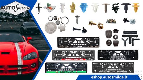 Infografika apie automobilių numerių rėmelių dydžius ir suderinamumą