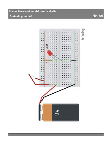 Elektronikos schemos infografika