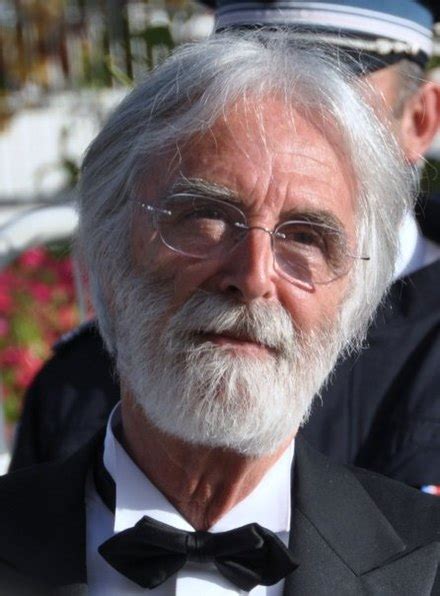 Michael Haneke Kanų kino festivalyje, gaunantis apdovanojimą