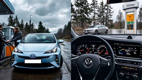 Degalų sąnaudų palyginimo infografika su Start-Stop sistema ir be jos