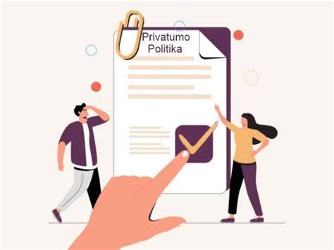 Privatumo politika ir duomenų saugumas