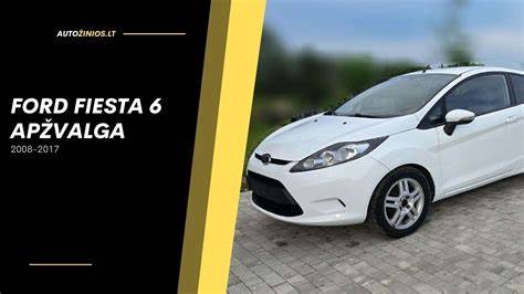 Ford Fiesta dizaino ir dydžio palyginimas