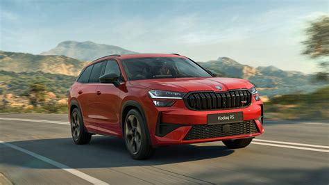 Skoda Kodiaq VRS eksterjero ir interjero nuotraukos