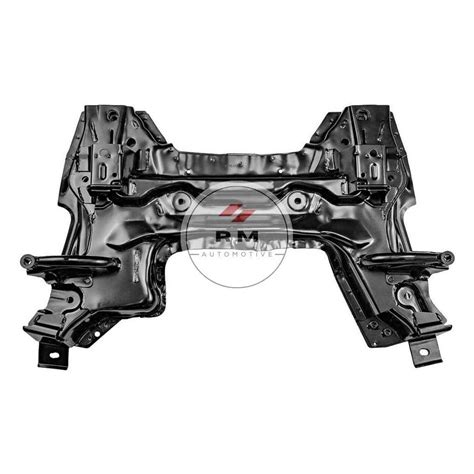 Mercedes-Benz W220 priekinės pakabos sistemos schema su pažymėtu subframe (balkiu)