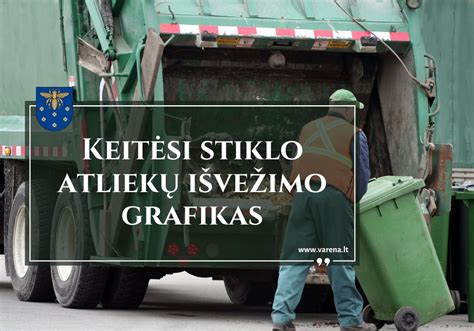 Infografika: Atliekų išvežimo automobilio išvaizdos elementai (saugių zonų žymėjimas, spalvų schema, šviesos signalai)
