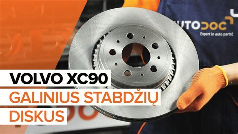 Volvo XC90 stabdžių sistemos diagnostika
