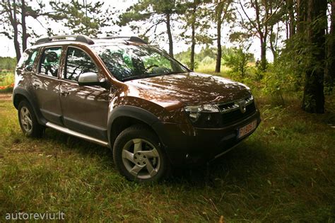 Dacia Duster variklių schemos ir transmisijos