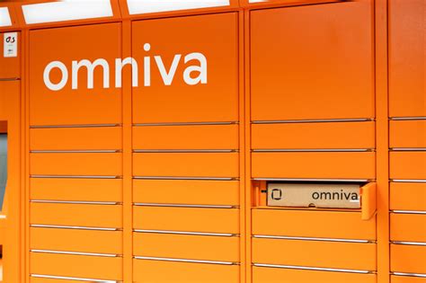 Infografika: Omniva pristatymo proceso schema