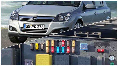 Infografika: stabdžių vamzdelių schema Opel Astra H