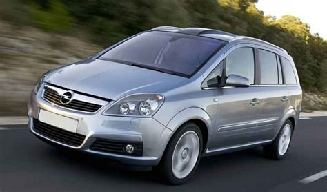 Opel Zafira priekinio žibinto schema