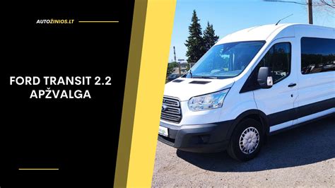 Nuotrauka: Ford Transit interjeras su vairuotojo kabina ir prietaisų skydeliu