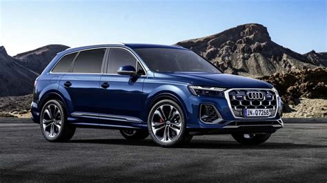 Audi Q7 antros kartos variklių palyginimo infografika