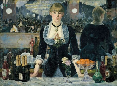 E. Manet paveikslas „Baras Folies-Bergère“