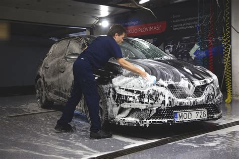 Tematinė automobilio švaros nuotrauka