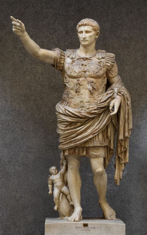 Roma, Oktaviano Augusto statulos iliustracija