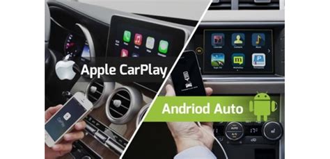 Infografika: Android Auto ir Apple CarPlay palyginimas