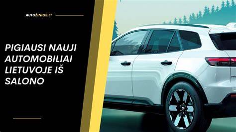 Foto: nauji automobiliai pamokoms