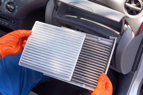 automobilio salono filtro schema