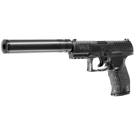 Airsoft pistoletas su duslintuvu