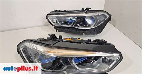 BMW Laser priekiniai žibintai G05 X5 modelyje