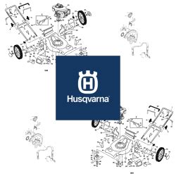 Schema, iliustruojanti Husqvarna YTH180XP eigos pavaros diržo nuėmimo etapus