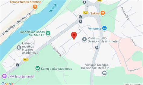 Žemėlapis su Eimanto vairavimo mokyklos lokacija Rokiškyje