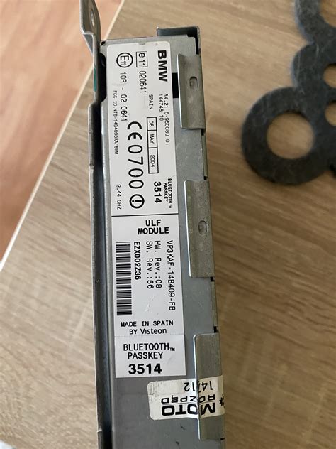 BMW ULF modulio schema