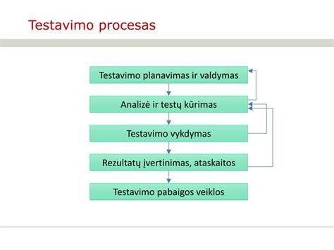 Infografika: SUVO produkcijos testavimo procesas