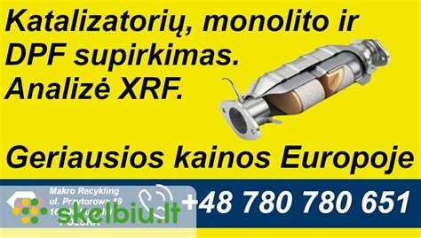 Sprendimų schemos DPF ir katalizatorių problemoms