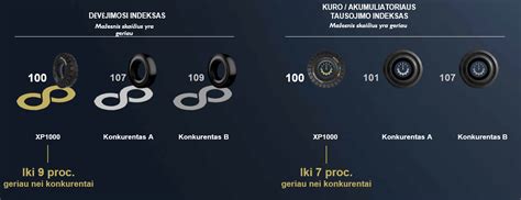 infografika: padangos etiketės pavyzdys su paaiškintais kuro taupymo, sukibimo ir triukšmo lygio rodikliais