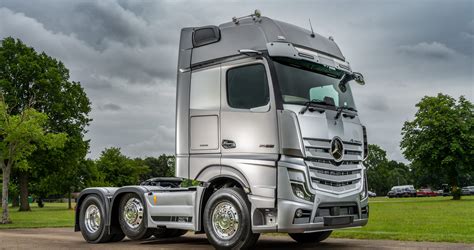 Mercedes-Benz Actros kabinų variantų palyginimas su matmenimis