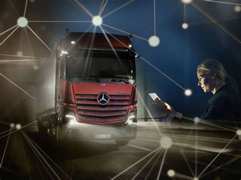 Mercedes-Benz Trucks skaitmeninių paslaugų platformos sąsajos pavyzdys