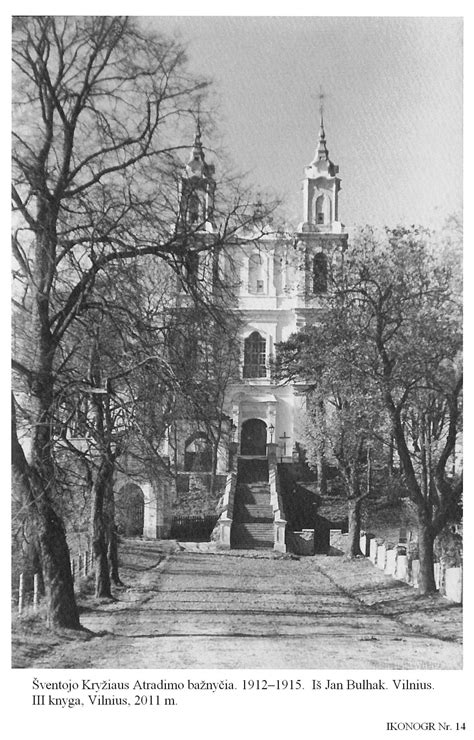 Vilniaus Kalvarijų komplekso istorinė iliustracija