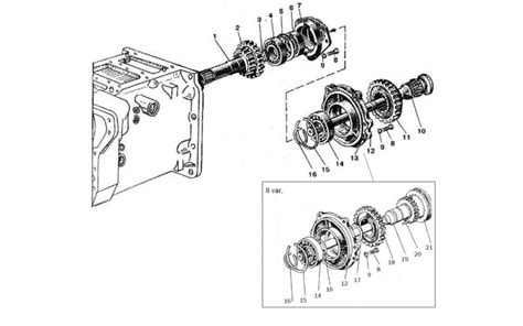 MTZ-80 smagračio ir sankabos schema