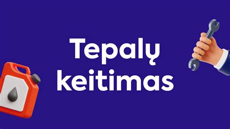 Tepalų keitimo iliustracija