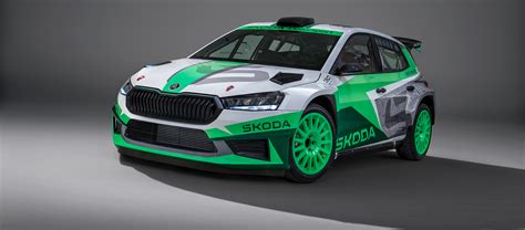 Škoda Fabia RS Rally2 modelio nuotrauka