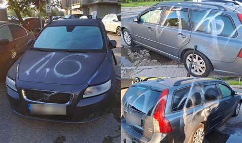 Nuotraukos darymas apgadinto automobilio