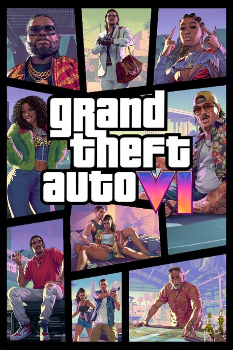 „Grand Theft Auto VI“ logotipas ir menas