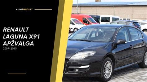 Antrosios kartos Renault Laguna automobilio interjero ir eksterjero nuotraukos
