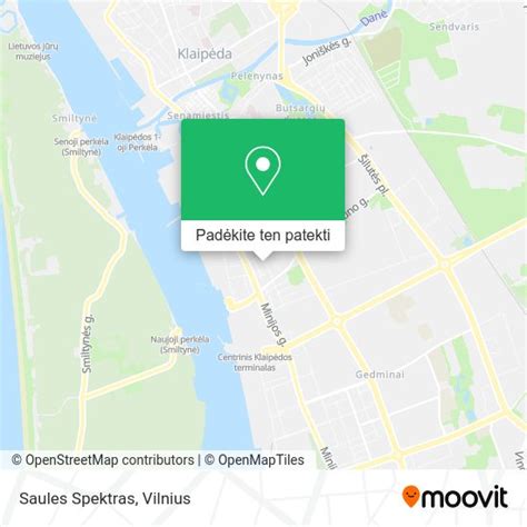 Žemėlapis: Viešojo transporto stotelės prie Siemens arenos