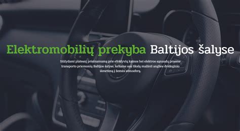 Palyginamoji diagrama: elektromobilių infrastruktūra Baltijos šalyse