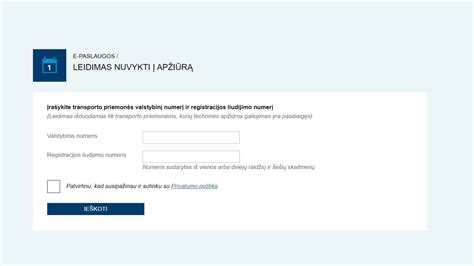 leidimas nuvažiuoti į TA, dokumentai techninei apžiūrai