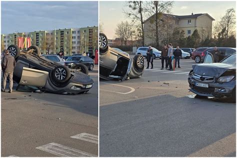 Nuotrauka: BMW automobilis po avarijos prekybos centro aikštelėje