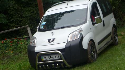 Peugeot Bipper vidinė erdvė ir bagažo skyrius
