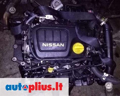 Nissan X-Trail variklio skyriaus schema