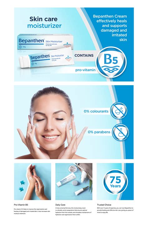 Infographic: Bepanthen product line and their uses