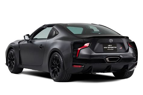 „Toyota GR HV Sports“ koncepcinio modelio priekis ir galinis difuzorius