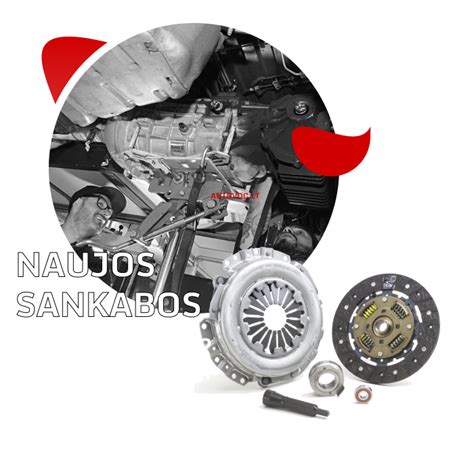 Nauja sankaba ir susidėvėjusi sankaba palyginimas